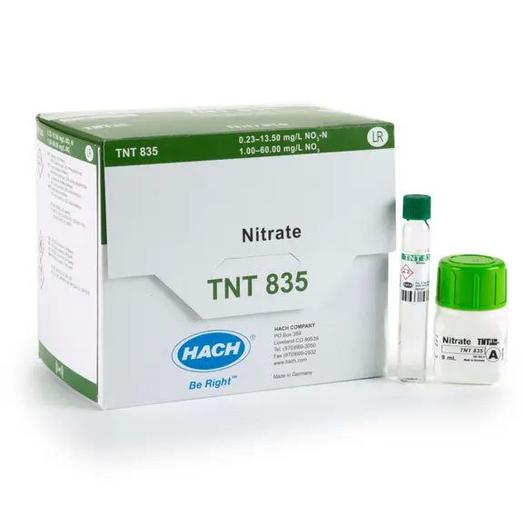 ویال اندازه گیری نیترات TNTplus(رنج پایین) نمایندگی HACH کدTNT835