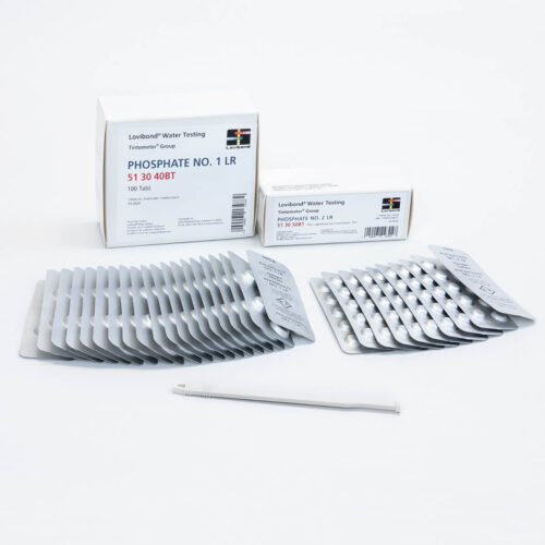 مجموعه قرص معرف فسفات (Set Phosphate No. 1 LR/No. 2 LR )رنج پایین نمایندگی LOVIBOND لاویباند (آکوالیتیک)100 عددی  کد 517651BT