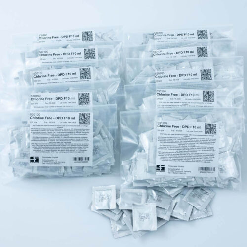 پودرمعرف کلر آزاد Chlorine Free DPD F10 نمایندگی LOVIBOND  لاویباند (آکوالیتیک)1000 عددی کد 530103