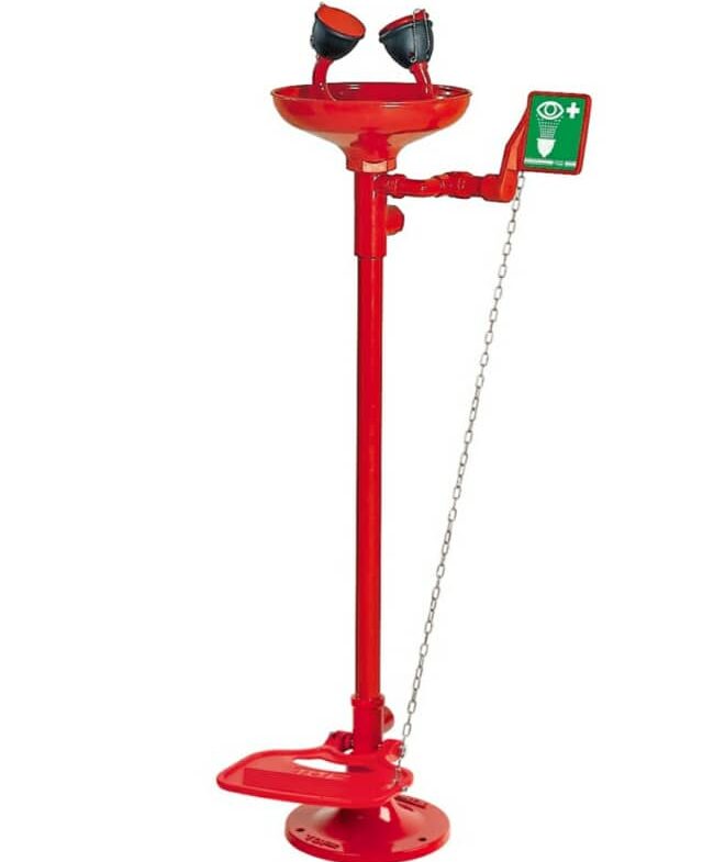 چشم شوی اضطراری زمینی مدل RTA330 طرح نمایندگی تاف TOF