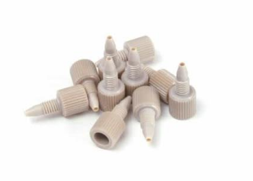 فیتینگ Fitting کد 0100-1516 جنس PEEK دستگاه HPLC نمایندگی اجیلنت Agilent