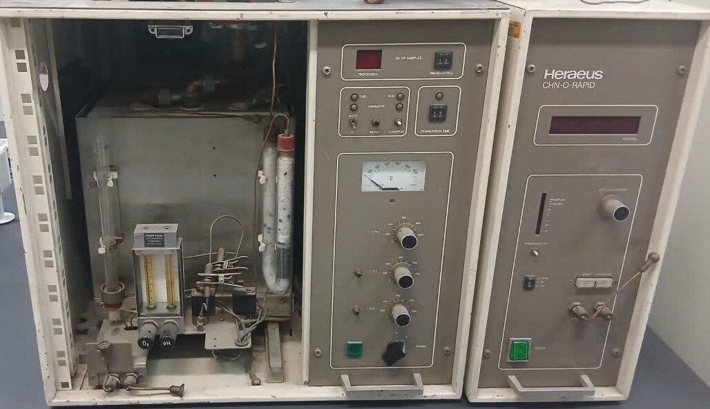 آنالیز عنصری CHN-O Rapid نمایندگی هرائوس Heraeus
